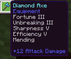 Best minecraft axe enchantments