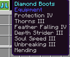 Best minecraft boots enchantments