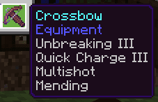 Best minecraft crossbow enchantments