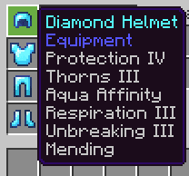 Best minecraft helmet enchantments