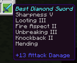 Best minecraft sword enchantments