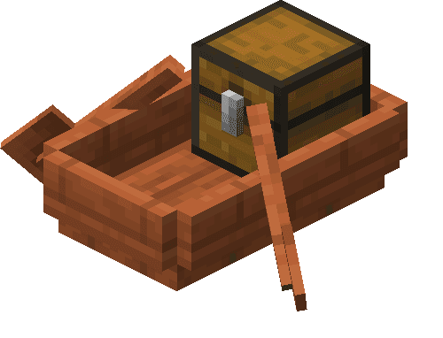 Човен з акації зі скринею image