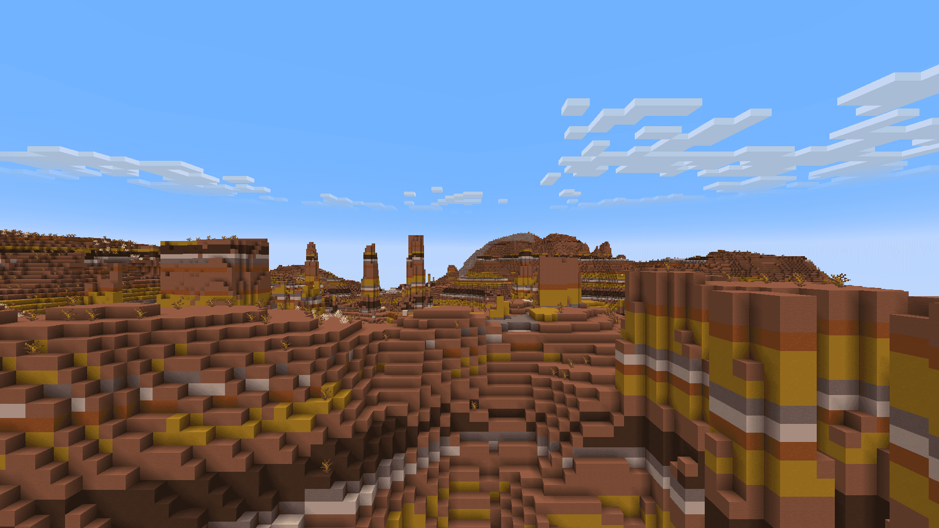 Eroded Badlands image
