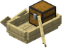 Birch Boat with Chest image