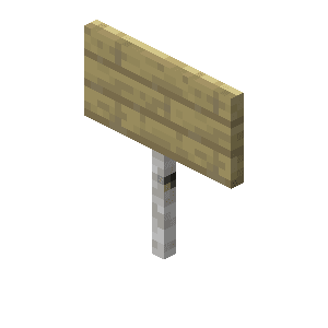 Skilt af birketræ image