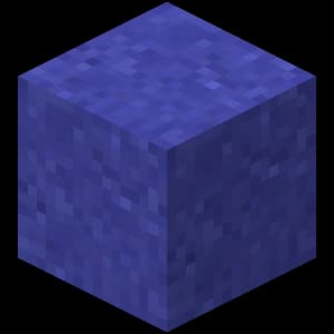 Blåt betonpulver image