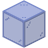 Blauwgekleurd glas