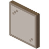 Brown Stained Glass Pane image
