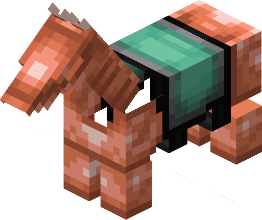 Мідна кінська збруя image