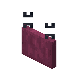 Blodrødt hængende skilt image