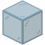 Turquoisegekleurd glas