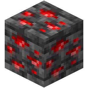 Skifer med redstone-malm image