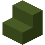 Green Concrete Stairs