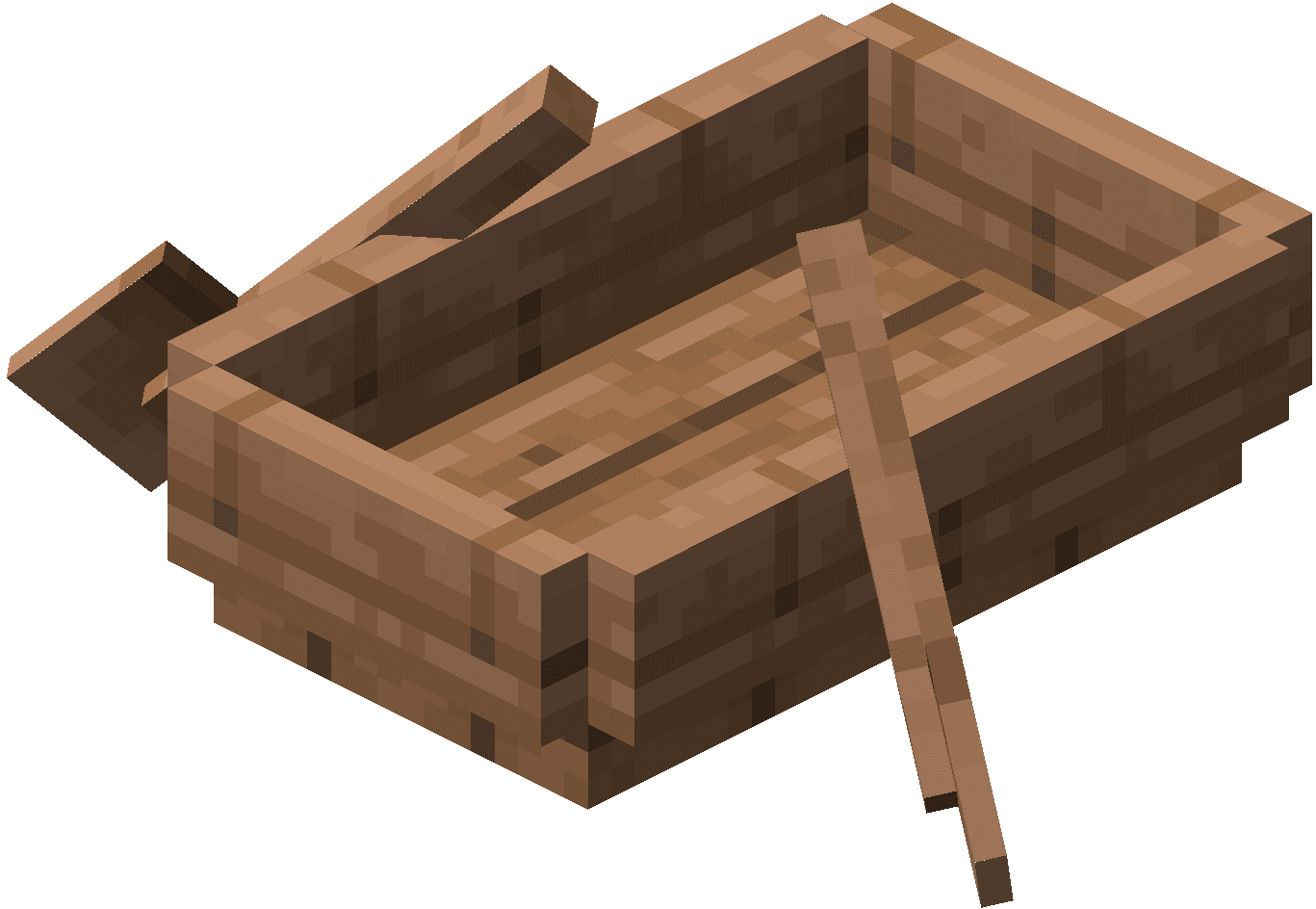 Човен із тропічного дерева image