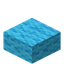 Losa de lana azul claro