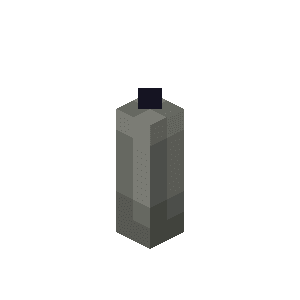 Lysegråt stearinlys image