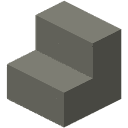 Light Gray Concrete Stairs