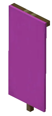 Magentarødt banner image