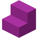 Magenta Concrete Stairs