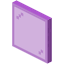 Pannello di vetro magenta