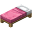 Tempat Tidur Merah Muda