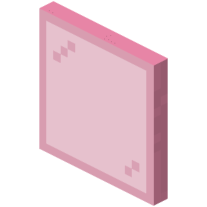Vitre rose