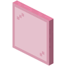 Pink Stained Glass Pane image