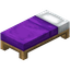 Paars bed