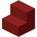 Red Concrete Stairs