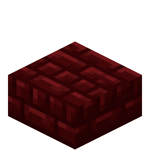 Red Nether Brick Slab