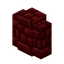 Muro de ladrillos del Nether rojos