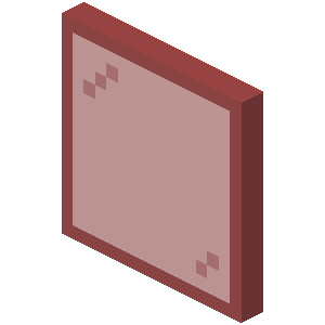 Rød mosaikrude image