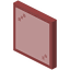 Vitre rouge