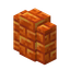 Muret de briques de résine
