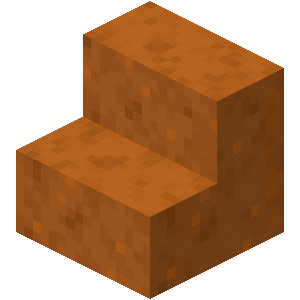 Glat rød sandstenstrappe image