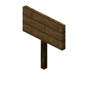 Skilt af grantræ image