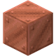 Bloque de cobre encerado