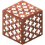Grille en cuivre ciré
