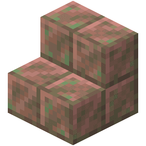 Vokset blottet tilskåret kobbertrappe image