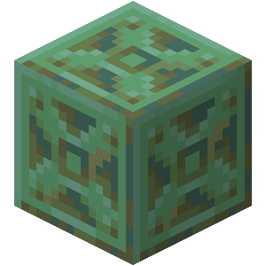 Waxed Weathered Chiseled Copper