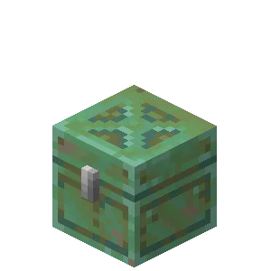 Cassa di rame corroso image