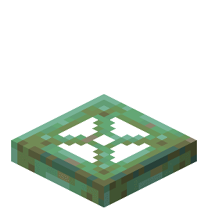 Weathered Copper Trapdoor