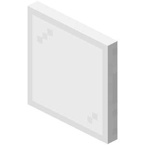 Vitre blanche