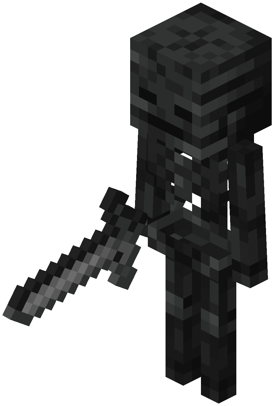 Wither squelette image