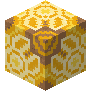 Gulglaseret terrakotta image