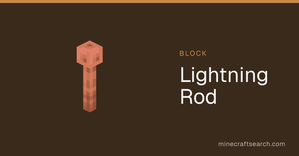 Lightning Rod in Minecraft: Uses, Recipe & How to Make