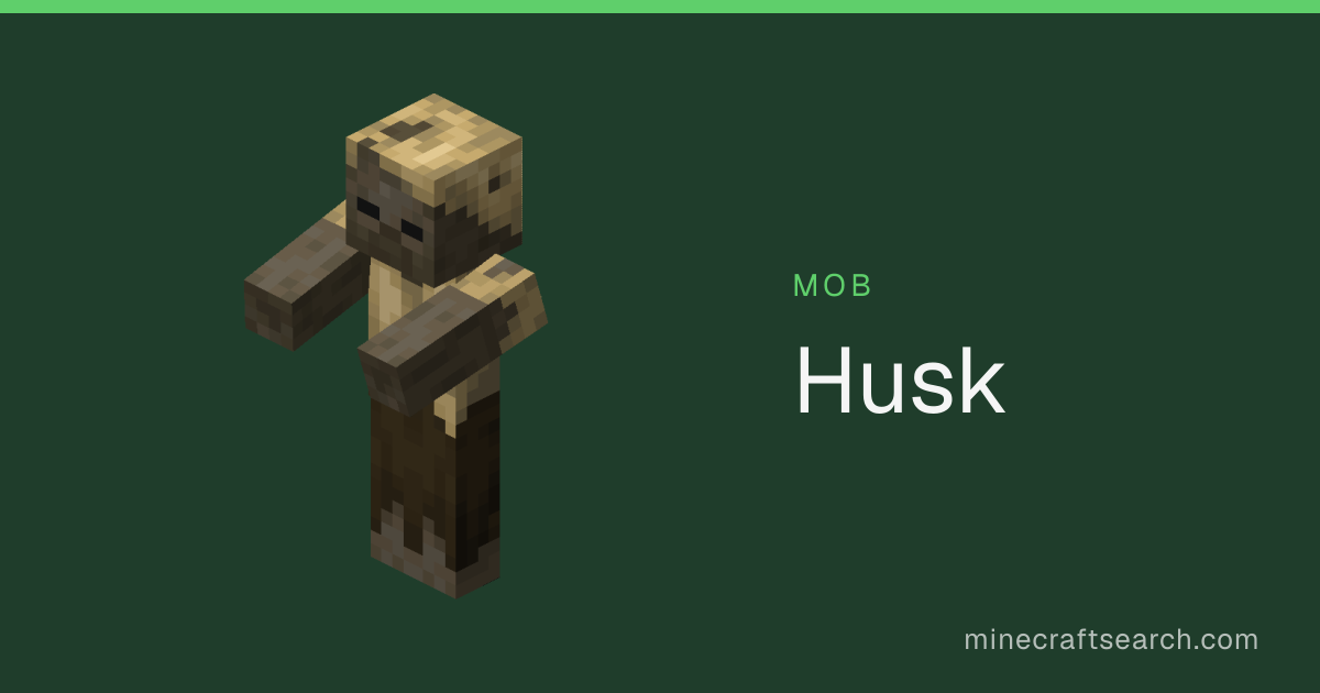 Husk in Minecraft: Attacks, Drops & How to Beat