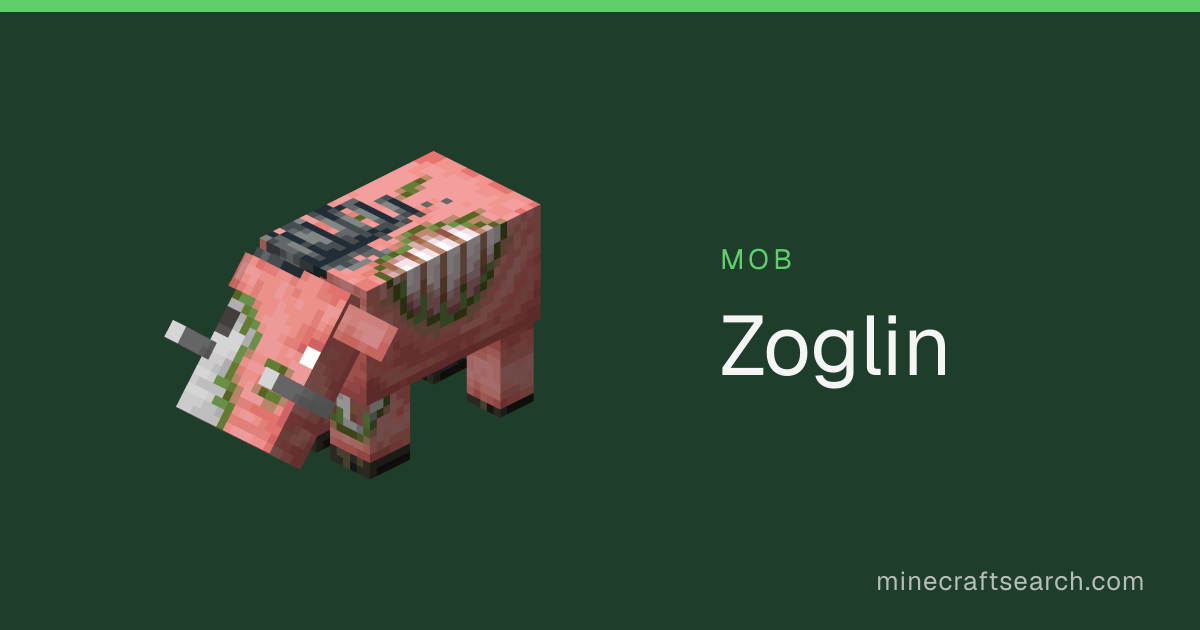 Zoglin in Minecraft: Attacks, Drops & How to Beat