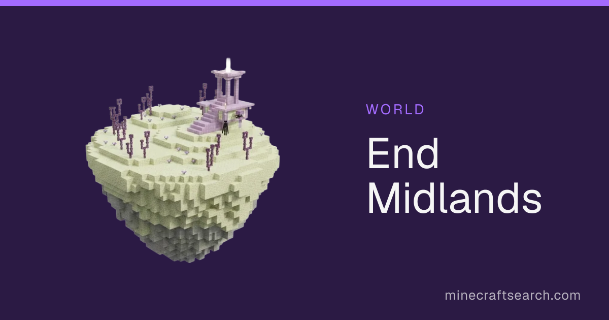 End Midlands — Biome Info, End Cities & Spawning in Minecra…