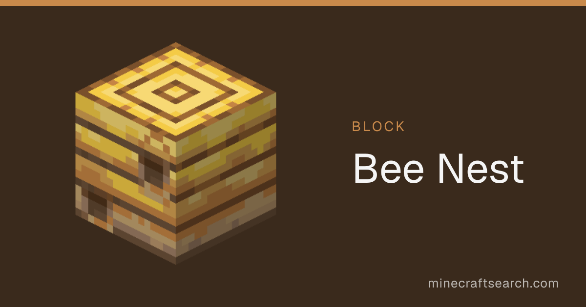 Colmena de abejas en Minecraft: bioma, fabricación y usos